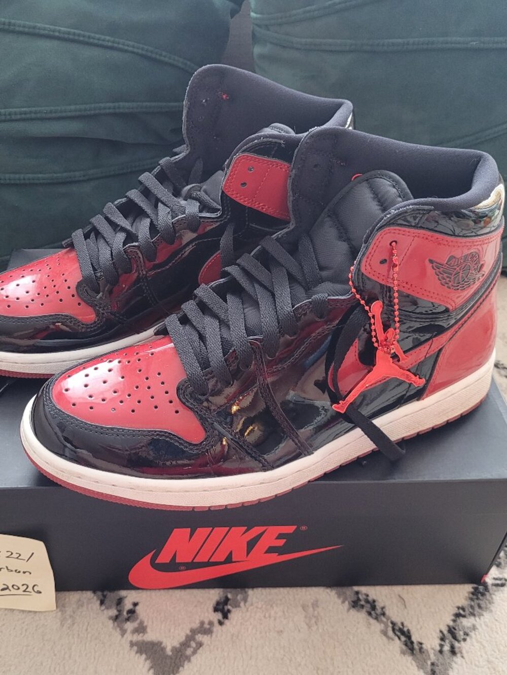 Jordan 1 Patent Bred 10.5